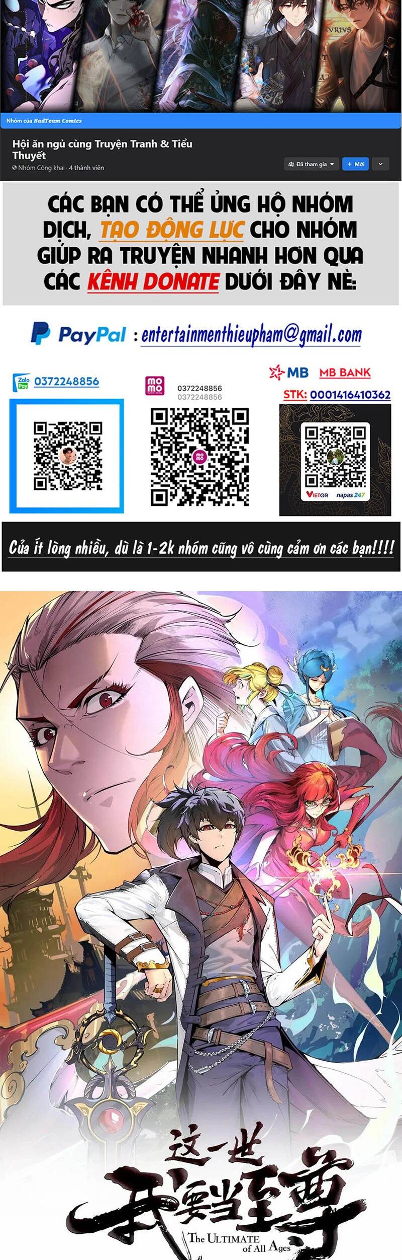 Vạn Cổ Chí Tôn Chap 161 - Next Chap 162
