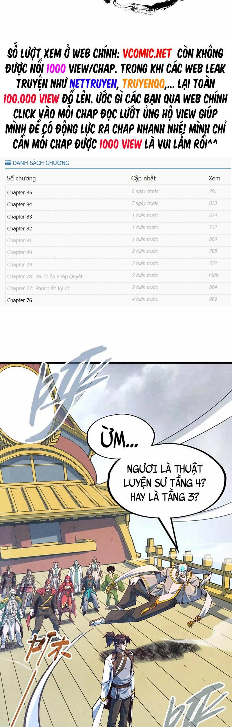 Vạn Cổ Chí Tôn Chap 161 - Next Chap 162