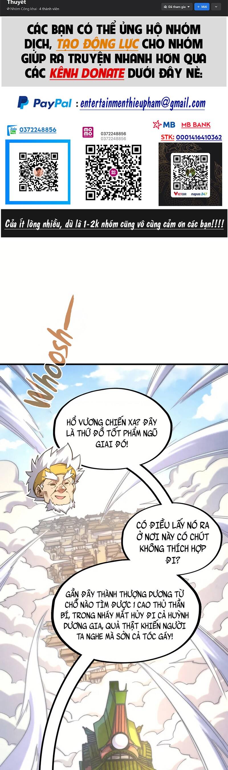 Vạn Cổ Chí Tôn Chap 169 - Next Chap 170