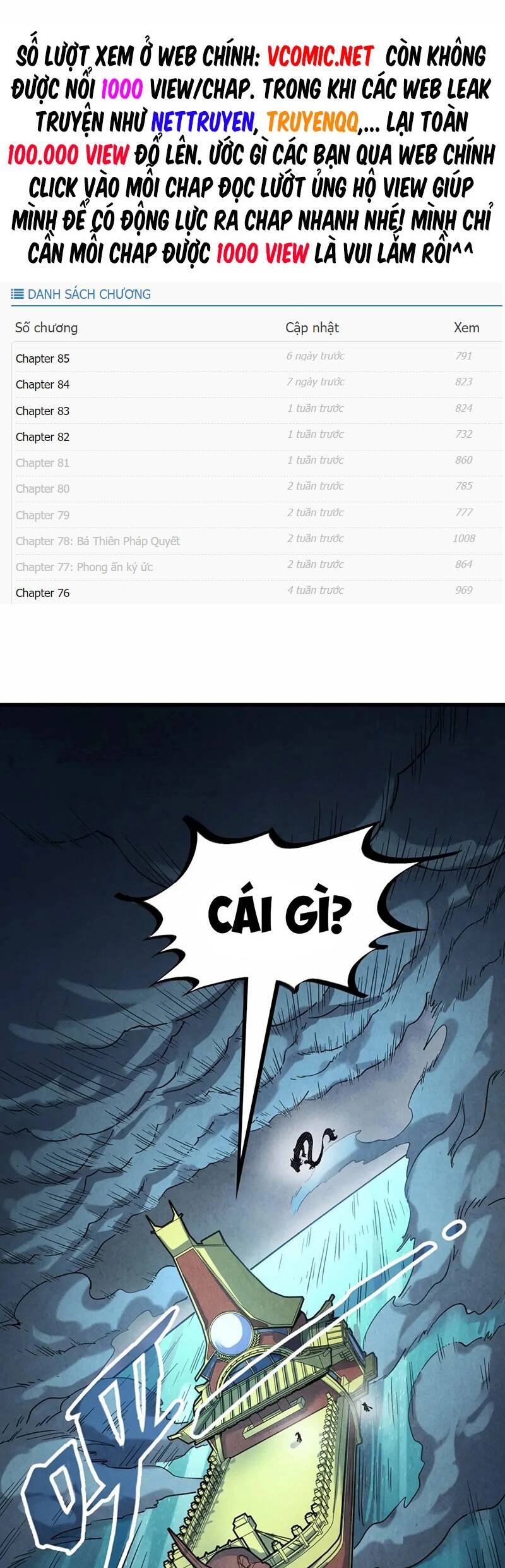 Vạn Cổ Chí Tôn Chap 174 - Next Chap 175