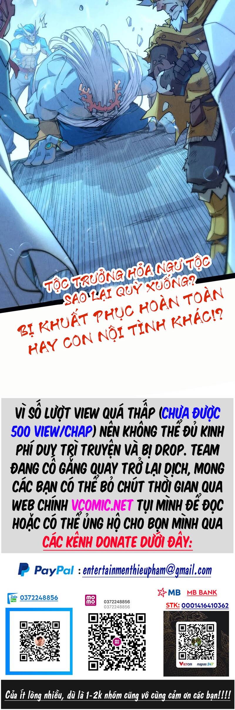 Vạn Cổ Chí Tôn Chap 181 - Next Chap 182