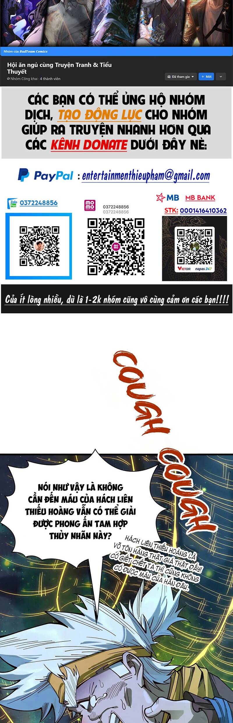 Vạn Cổ Chí Tôn Chap 185 - Next Chap 186