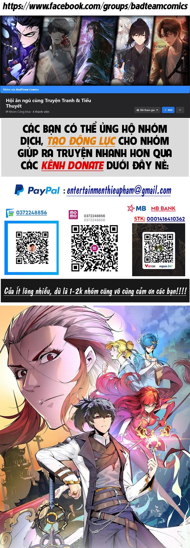 Vạn Cổ Chí Tôn Chap 188 - Next Chap 189