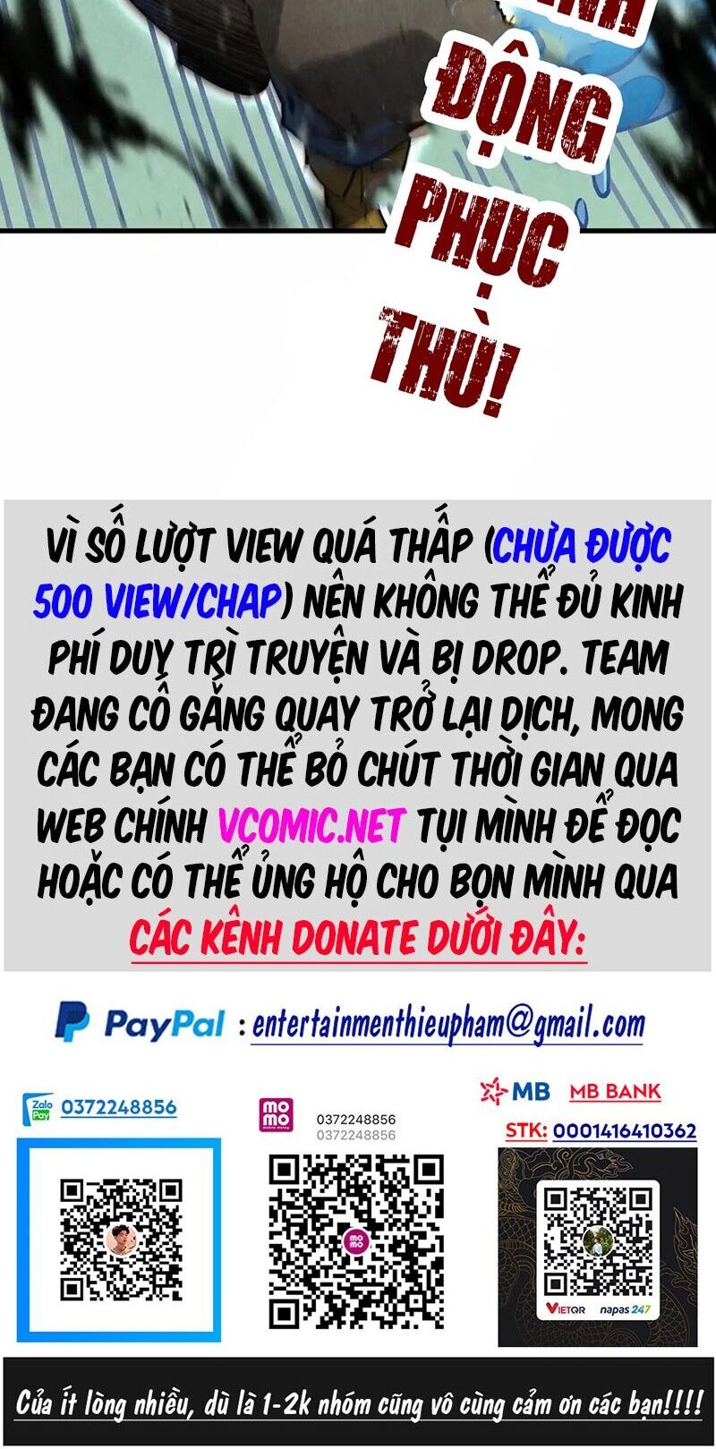 Vạn Cổ Chí Tôn Chap 194 - Next Chap 195
