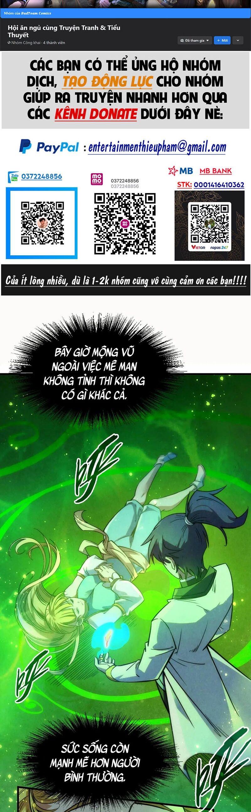 Vạn Cổ Chí Tôn Chap 201 - Next Chap 202