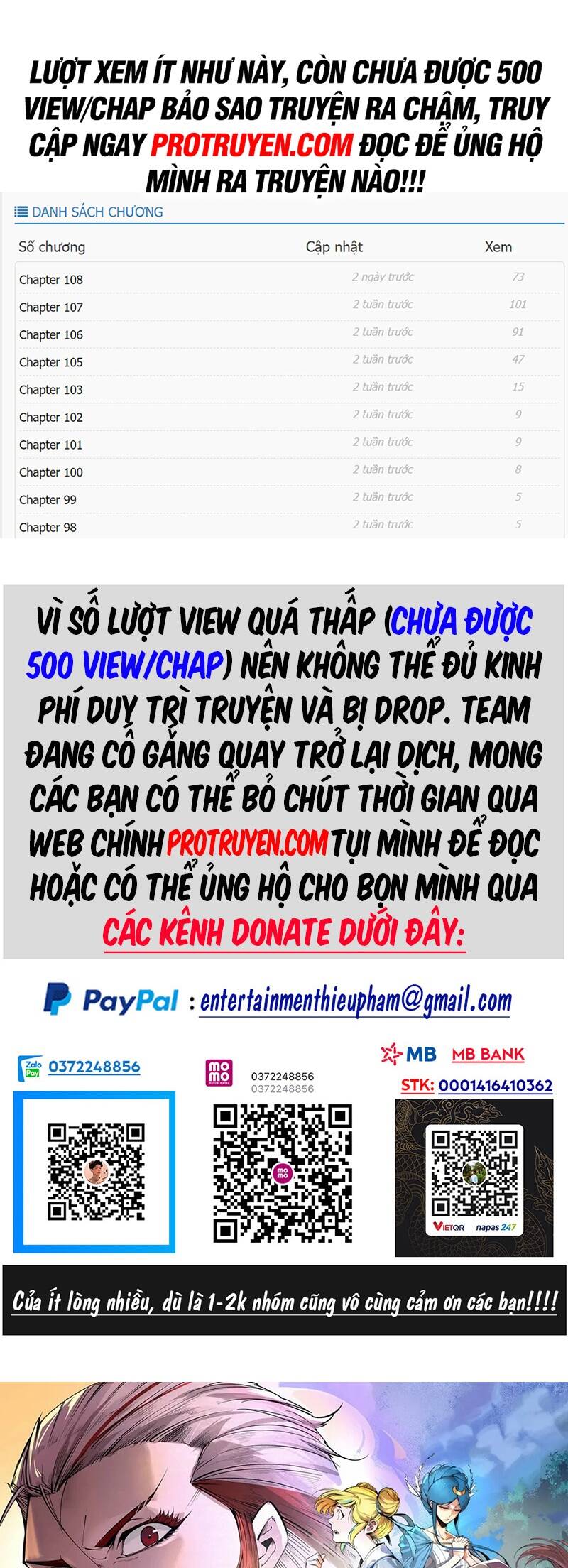 Vạn Cổ Chí Tôn Chap 227 - Next Chap 228
