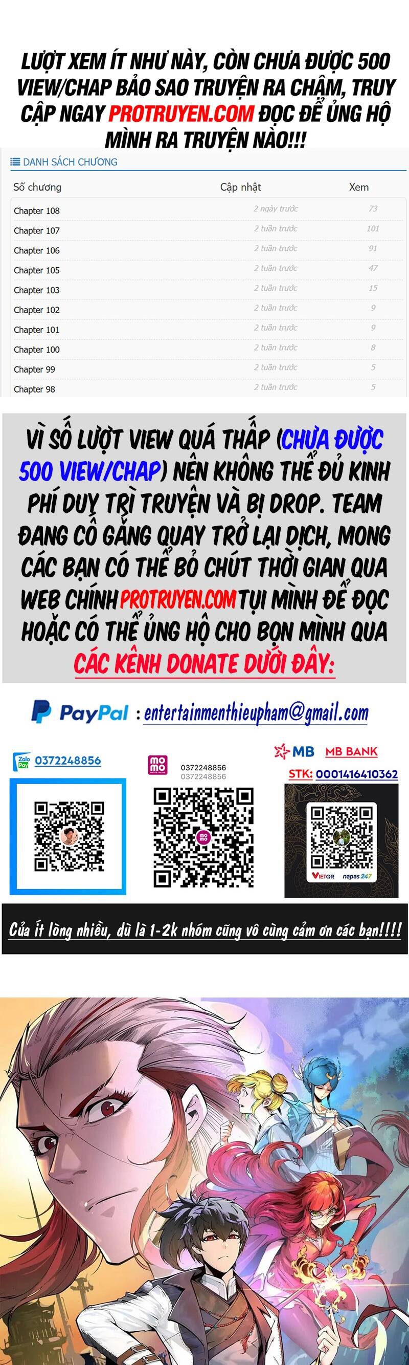 Vạn Cổ Chí Tôn Chap 228 - Next Chap 229