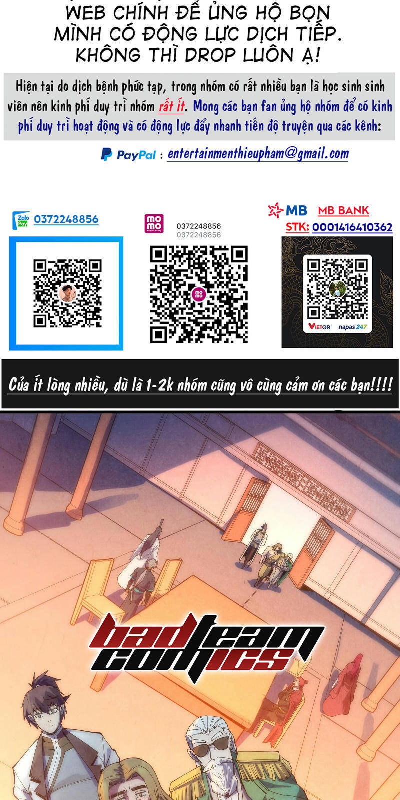 Vạn Cổ Chí Tôn Chap 73 - Next Chap 74