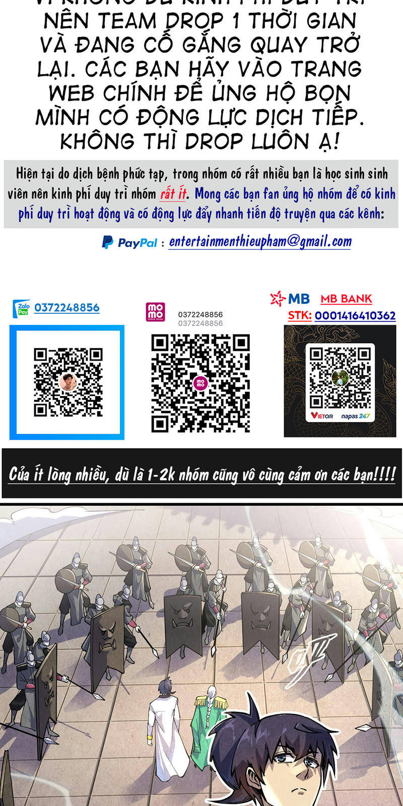 Vạn Cổ Chí Tôn Chap 75 - Next Chap 76