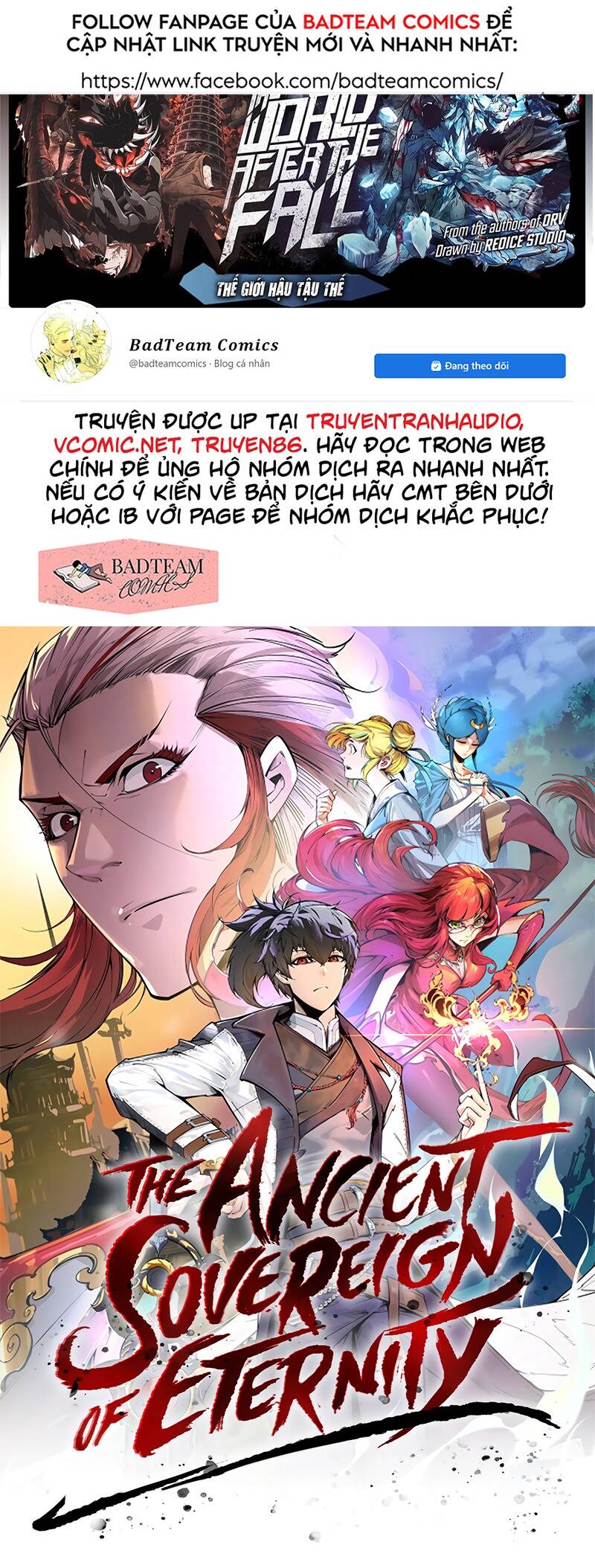 Vạn Cổ Chí Tôn Chap 77 - Next Chap 78
