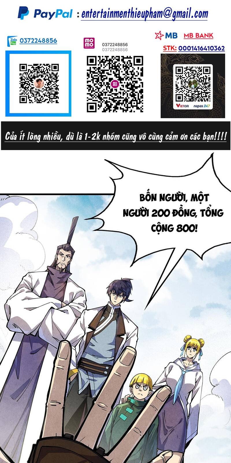 Vạn Cổ Chí Tôn Chap 85 - Next Chap 86