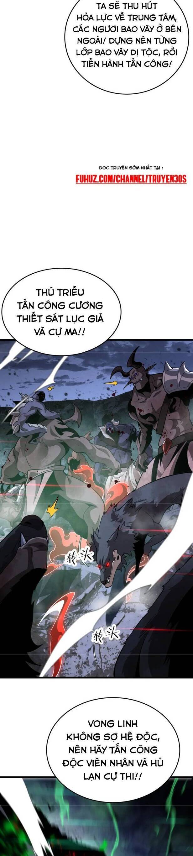 Vạn Tộc Xâm Lược: Thiên Hạ Tham Chiến, Ta Trấn Thủ Hậu Phương Chap 22 - Next Chap 23