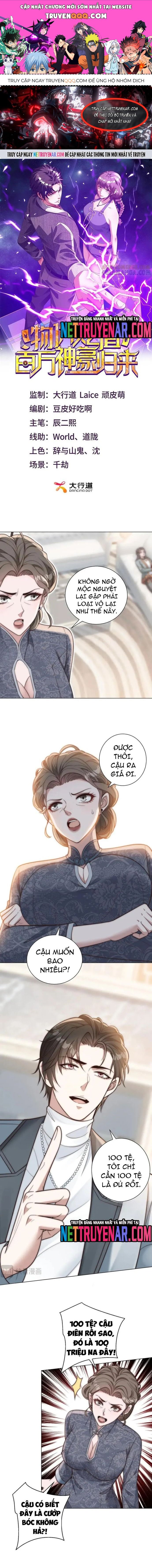 Vật Giá Sụt Giảm, Triệu Phú Quay Về Chap 45 - Next Chap 46
