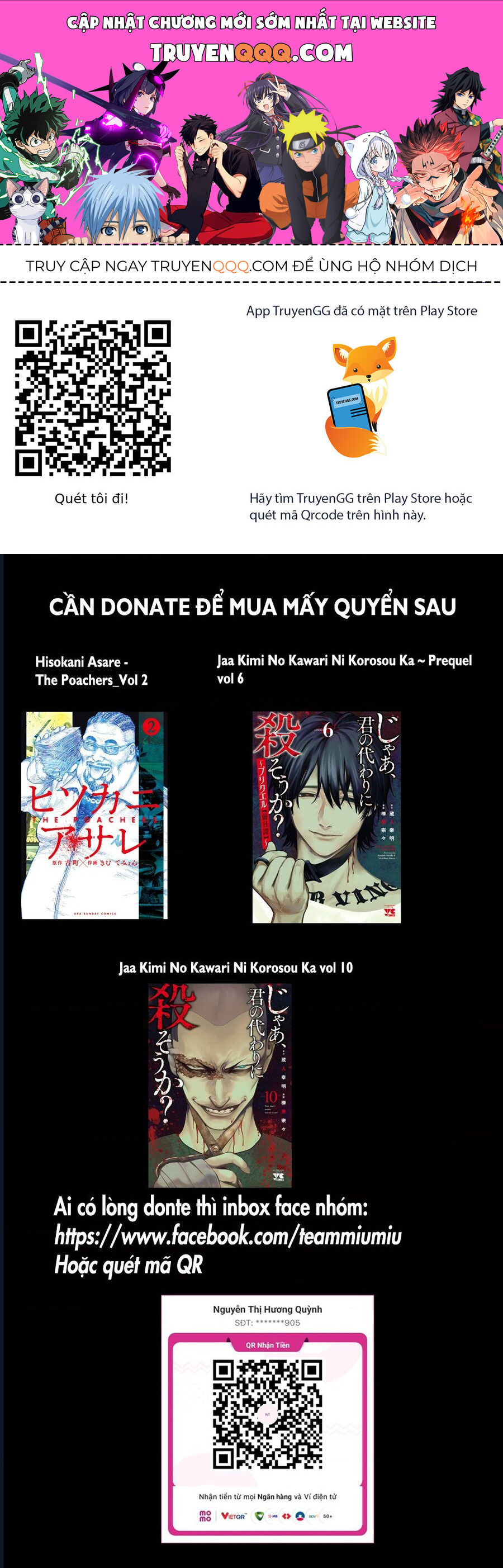 Vậy Để Tôi Giết Chúng Thay Cậu Nhé? Chap 68 - Next Chap 69