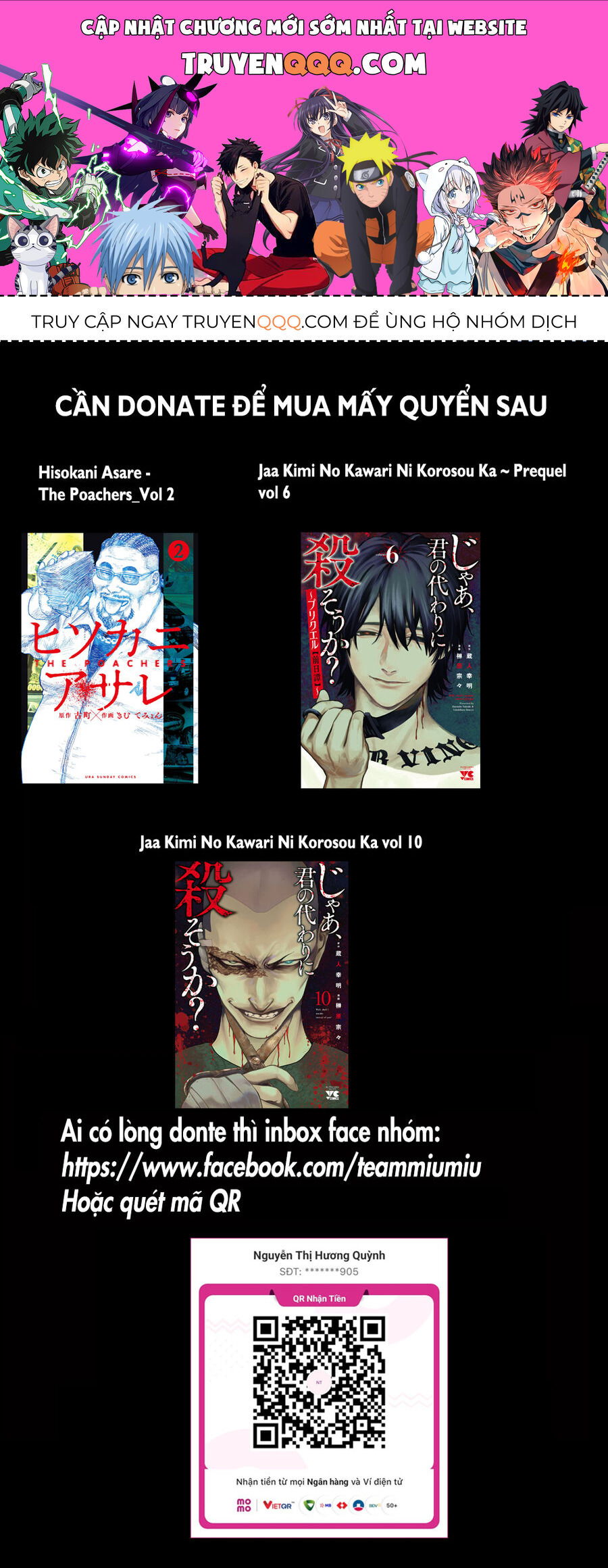 Vậy Để Tôi Giết Chúng Thay Cậu Nhé? Chap 71 - Next Chap 72