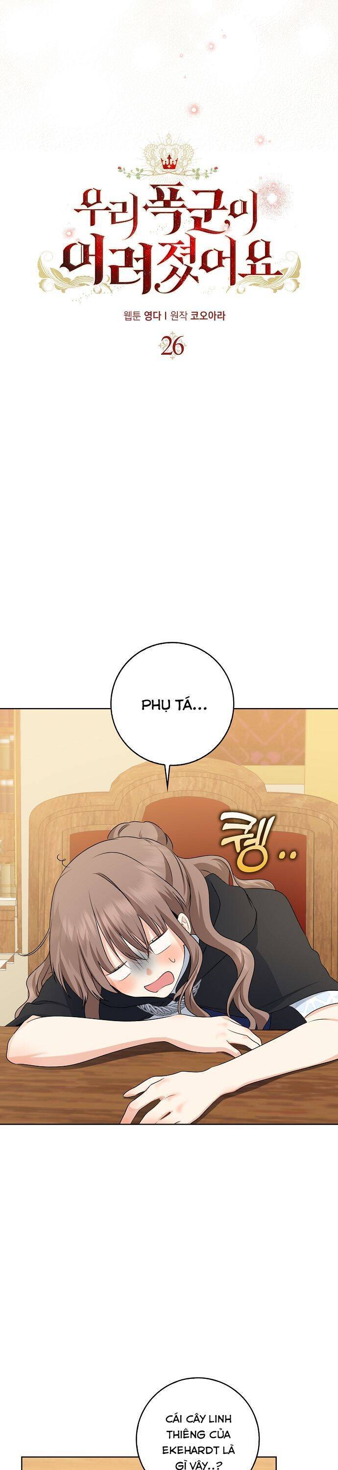 Vị Bạo Chúa Của Tôi Sao Lại Hóa Trẻ Rồi Chap 26 - Next Chap 27