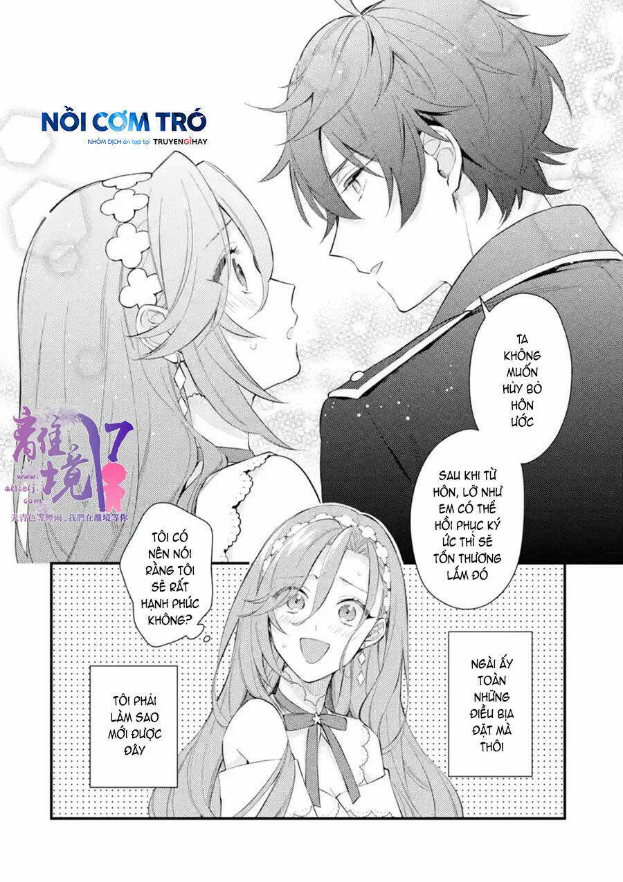Vì Để Hủy Bỏ Hôn Ước Tôi Đã Giả Vờ Mất Trí Chap 21 - Next Chap 22