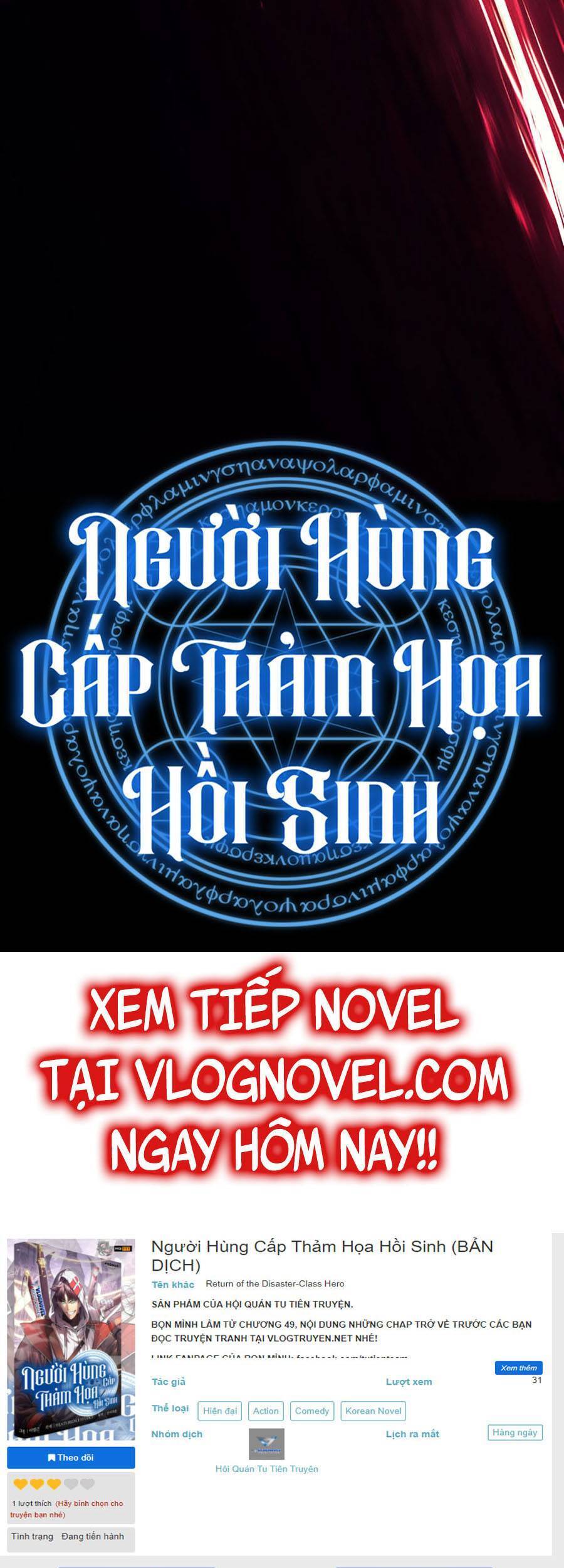 Vị Vua Mạnh Nhất Đã Trở Lại Chap 32 - Next Chap 33
