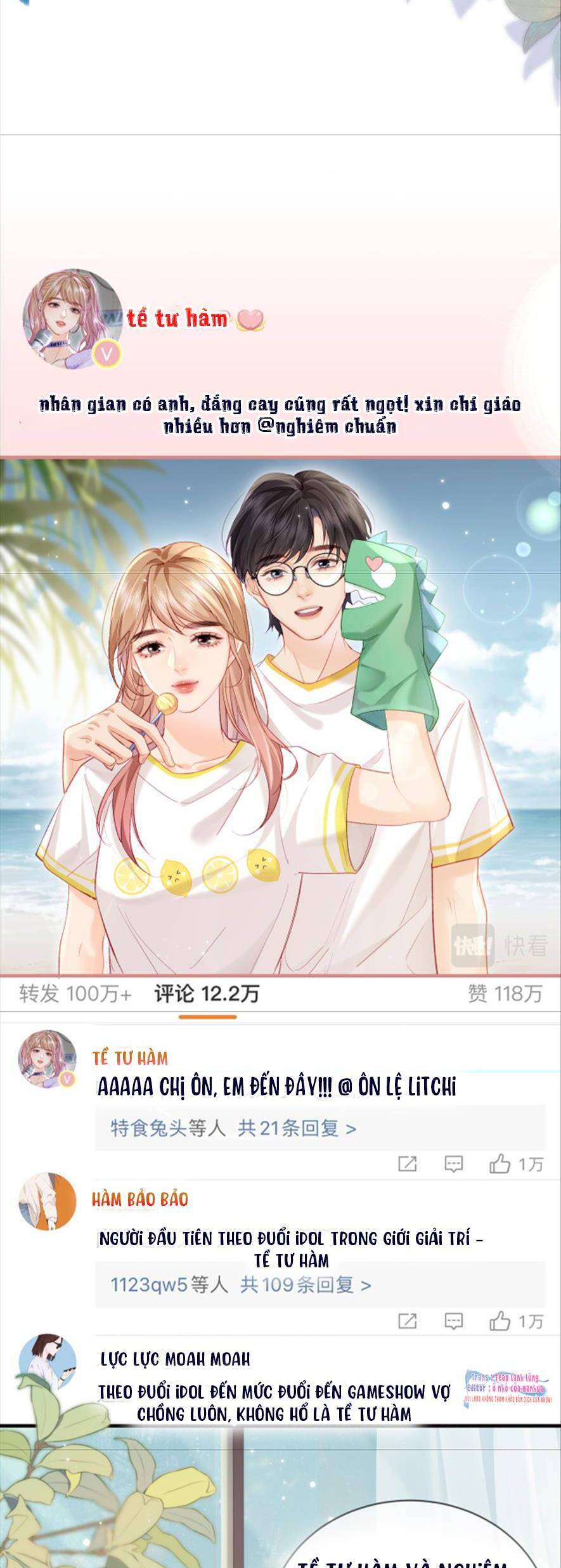 Vợ Chồng Đỉnh Lưu Có Chút Ngọt Ngào Chap 26 - Next Chap 27