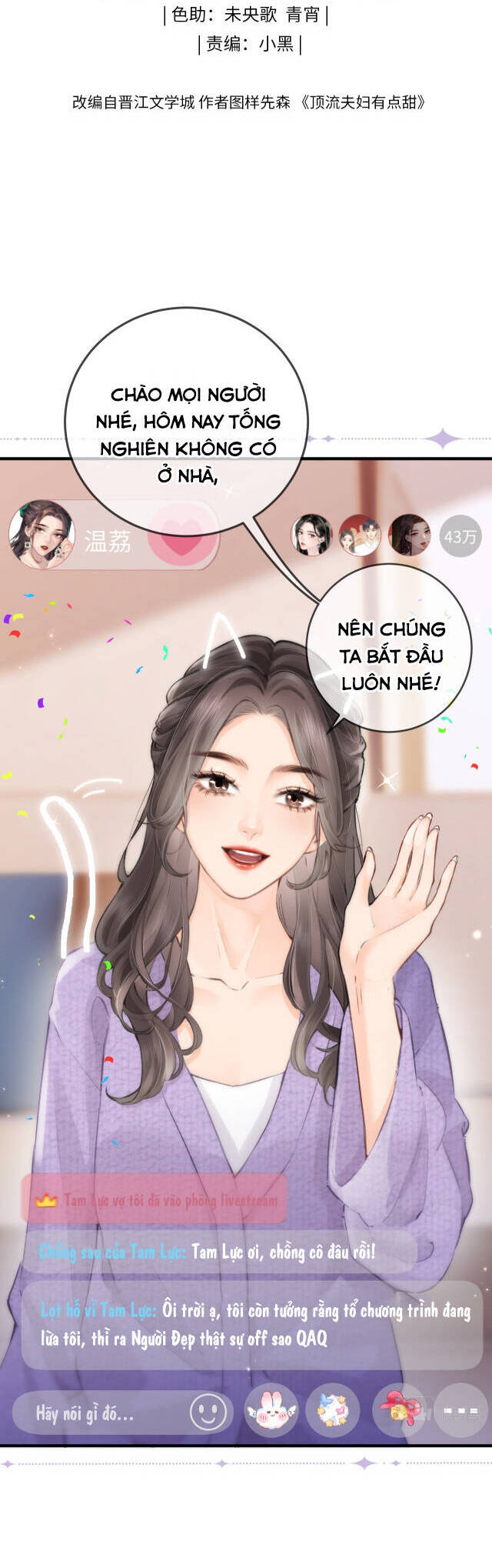 Vợ Chồng Đỉnh Lưu Có Chút Ngọt Ngào Chap 5 - Next Chap 6