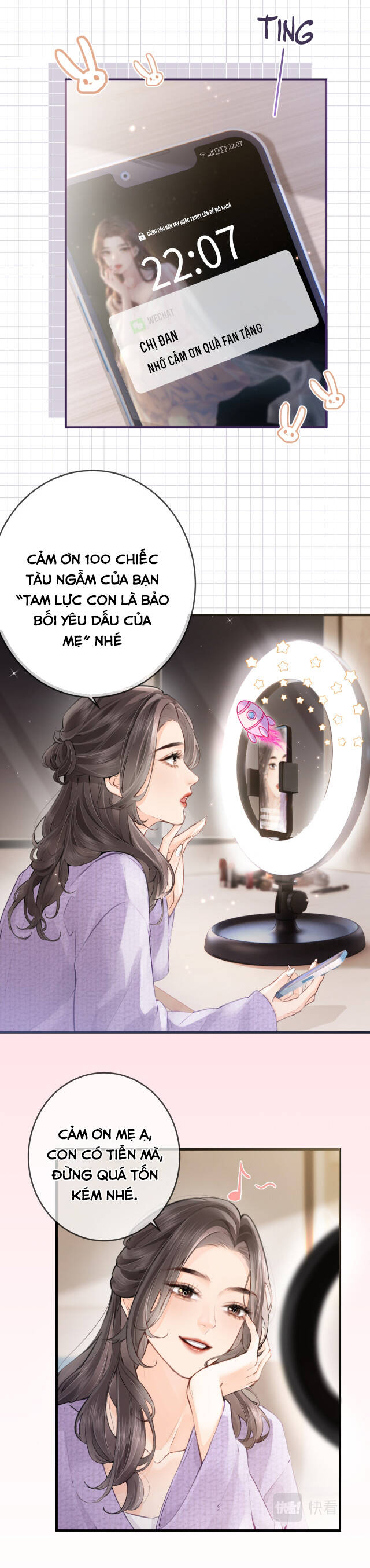 Vợ Chồng Đỉnh Lưu Có Chút Ngọt Ngào Chap 5 - Next Chap 6