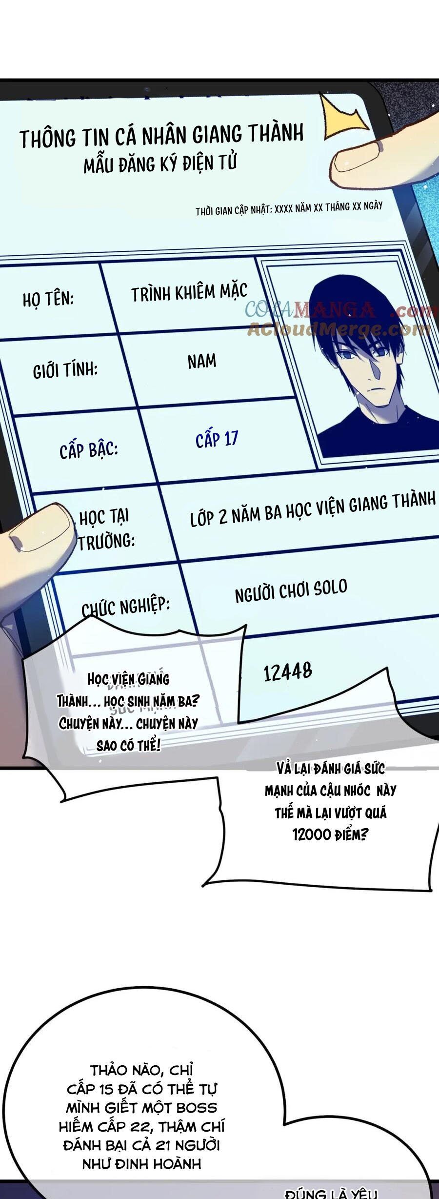 Vô Địch Bị Động Tạo Ra Tấn Sát Thương Chap 15 - Next Chap 16