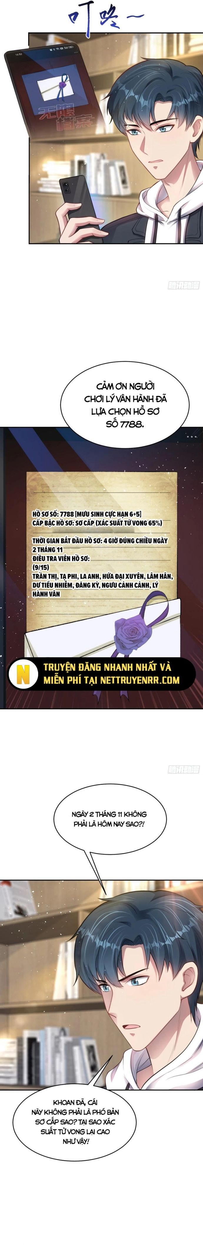 Vô Hạn Hồ Sơ Chap 9 - Next Chap 10