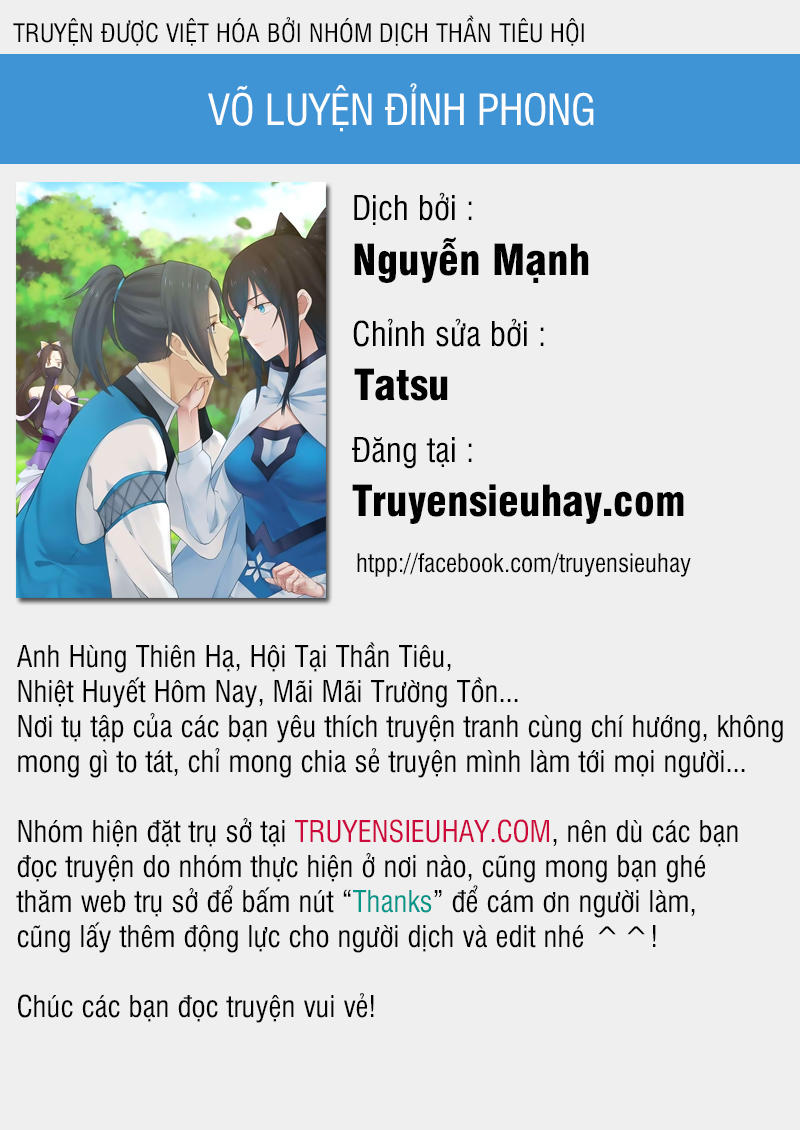 Võ Luyện Đỉnh Phong Chap 115 - Next Chap 116