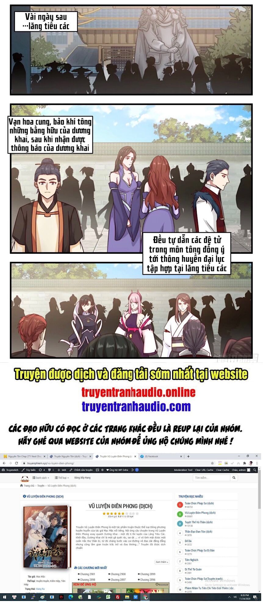 Võ Luyện Đỉnh Phong Chap 801 - Next Chap 802