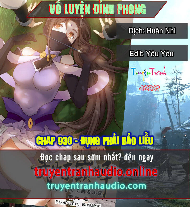 Võ Luyện Đỉnh Phong Chap 930 - Next Chap 931