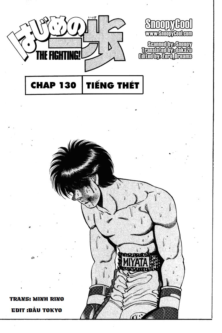 Võ Sĩ Quyền Anh Ippo Chap 130 - Next Chap 131