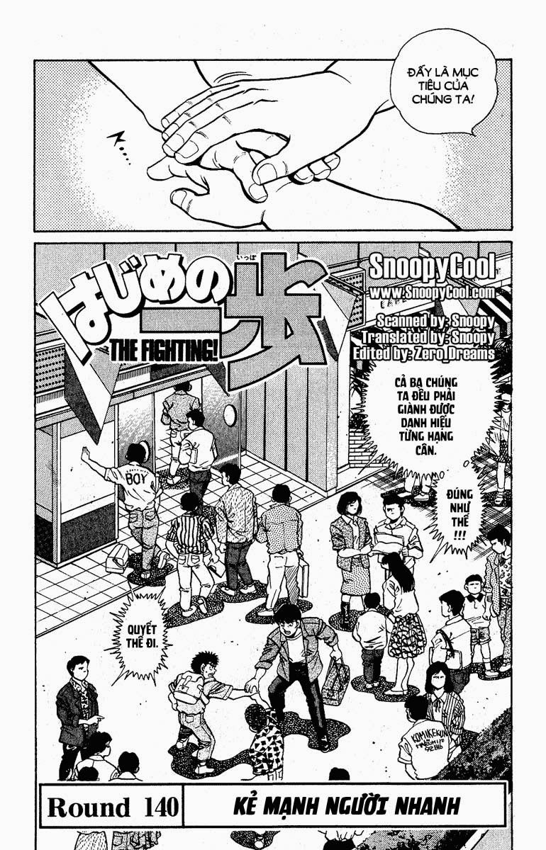 Võ Sĩ Quyền Anh Ippo Chap 140 - Next Chap 141