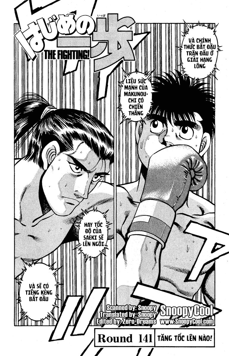Võ Sĩ Quyền Anh Ippo Chap 141 - Next Chap 142