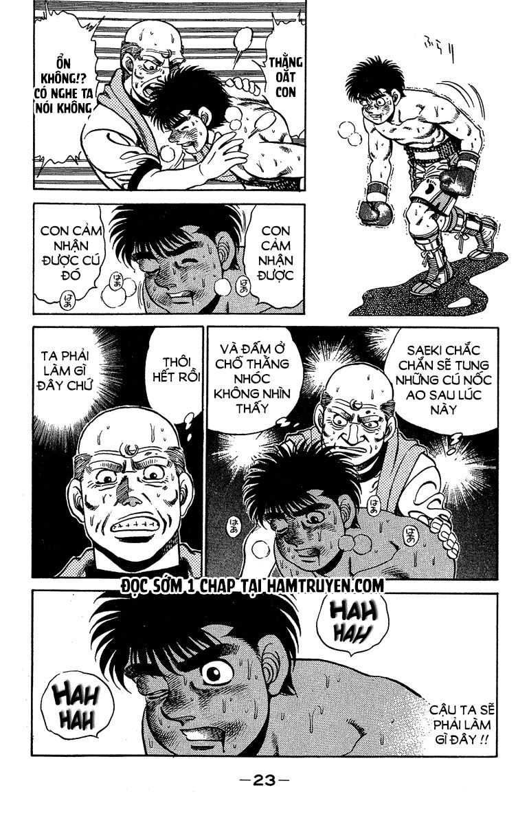 Võ Sĩ Quyền Anh Ippo Chap 142 - Next Chap 143