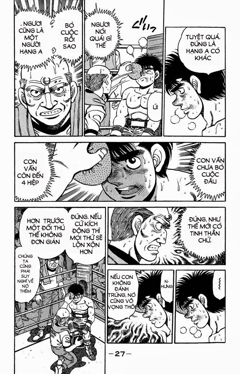 Võ Sĩ Quyền Anh Ippo Chap 143 - Next Chap 144