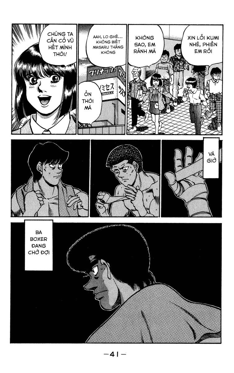 Võ Sĩ Quyền Anh Ippo Chap 234 - Next Chap 235
