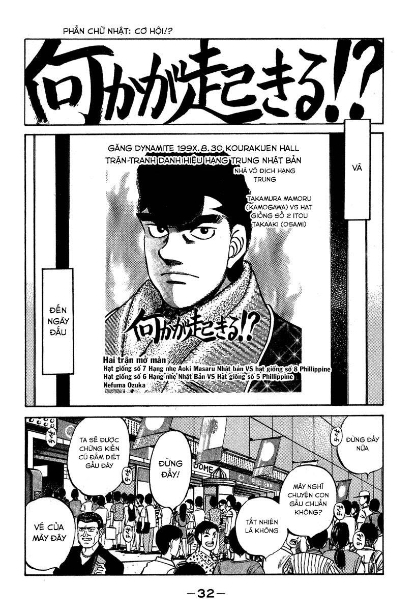 Võ Sĩ Quyền Anh Ippo Chap 234 - Next Chap 235