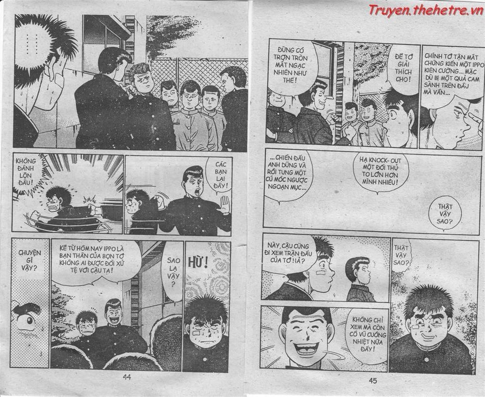 Võ Sĩ Quyền Anh Ippo Chap 30 - Next Chap 31