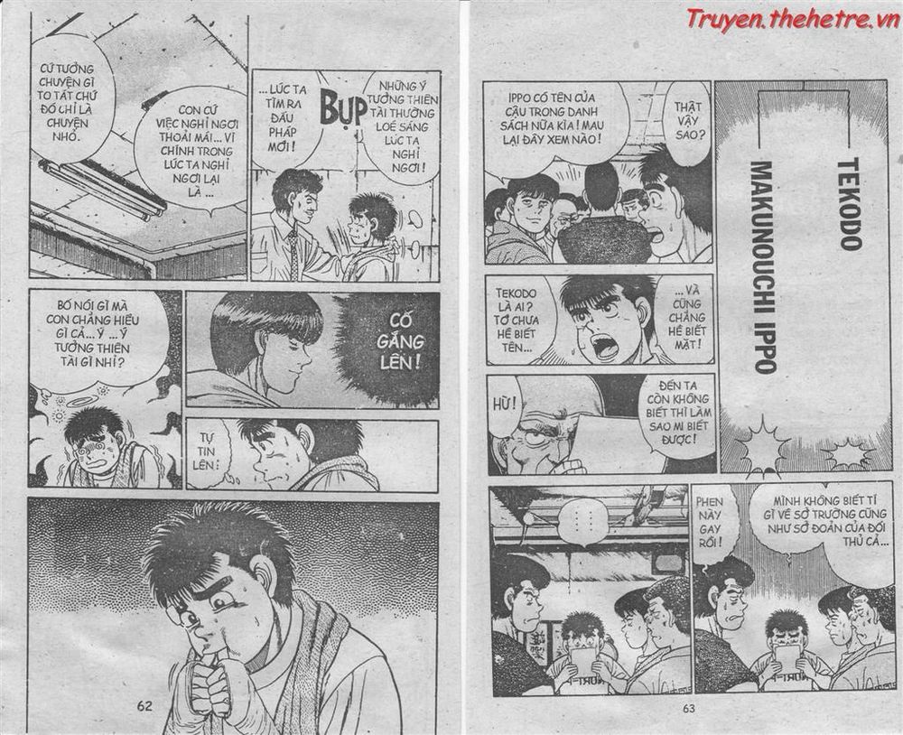Võ Sĩ Quyền Anh Ippo Chap 31 - Next Chap 32