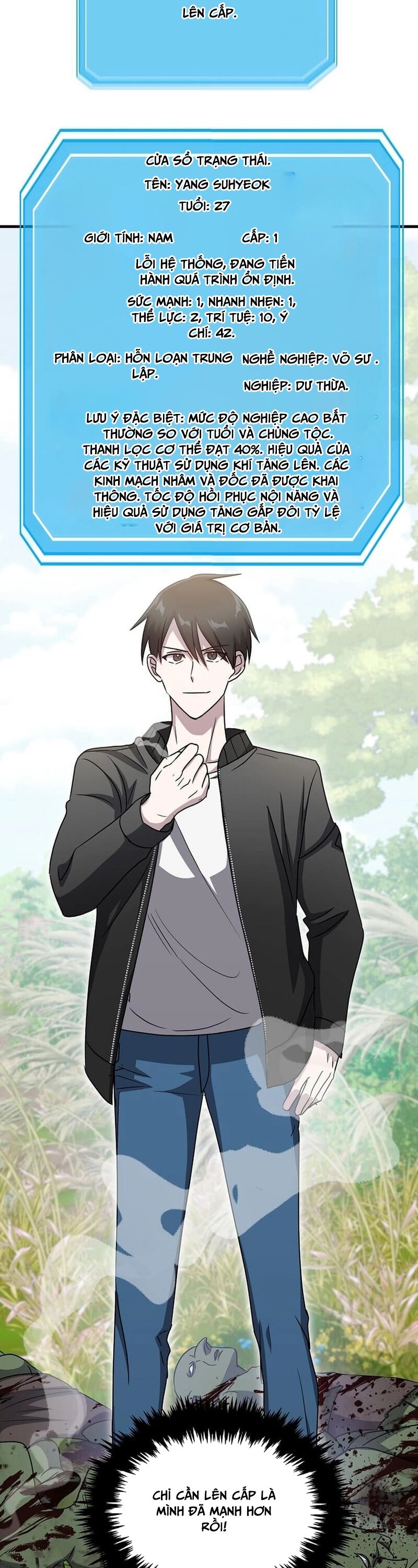 Võ Thần Thăng Cấp Chap 11 - Next Chap 12
