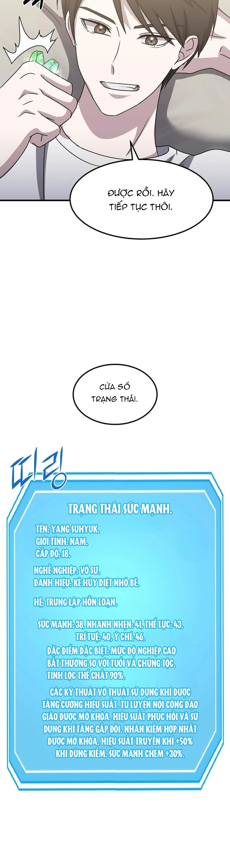 Võ Thần Thăng Cấp Chap 18 - Next Chap 19