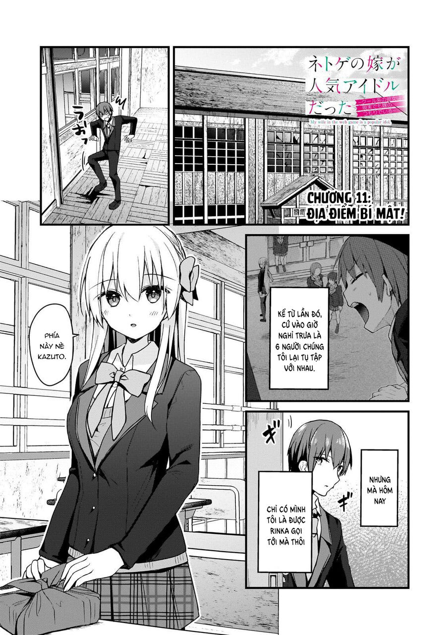 Vợ Trong Game Của Tôi Là Idol Nổi Tiếng Ngoài Đời Chap 11 - Next Chap 12