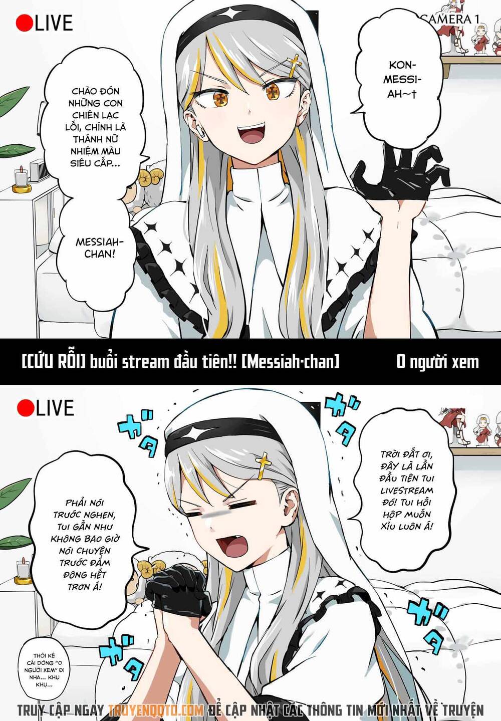 Vtuber Savior ✟ Messiah-Chan Chap 1 - Next Chap 2