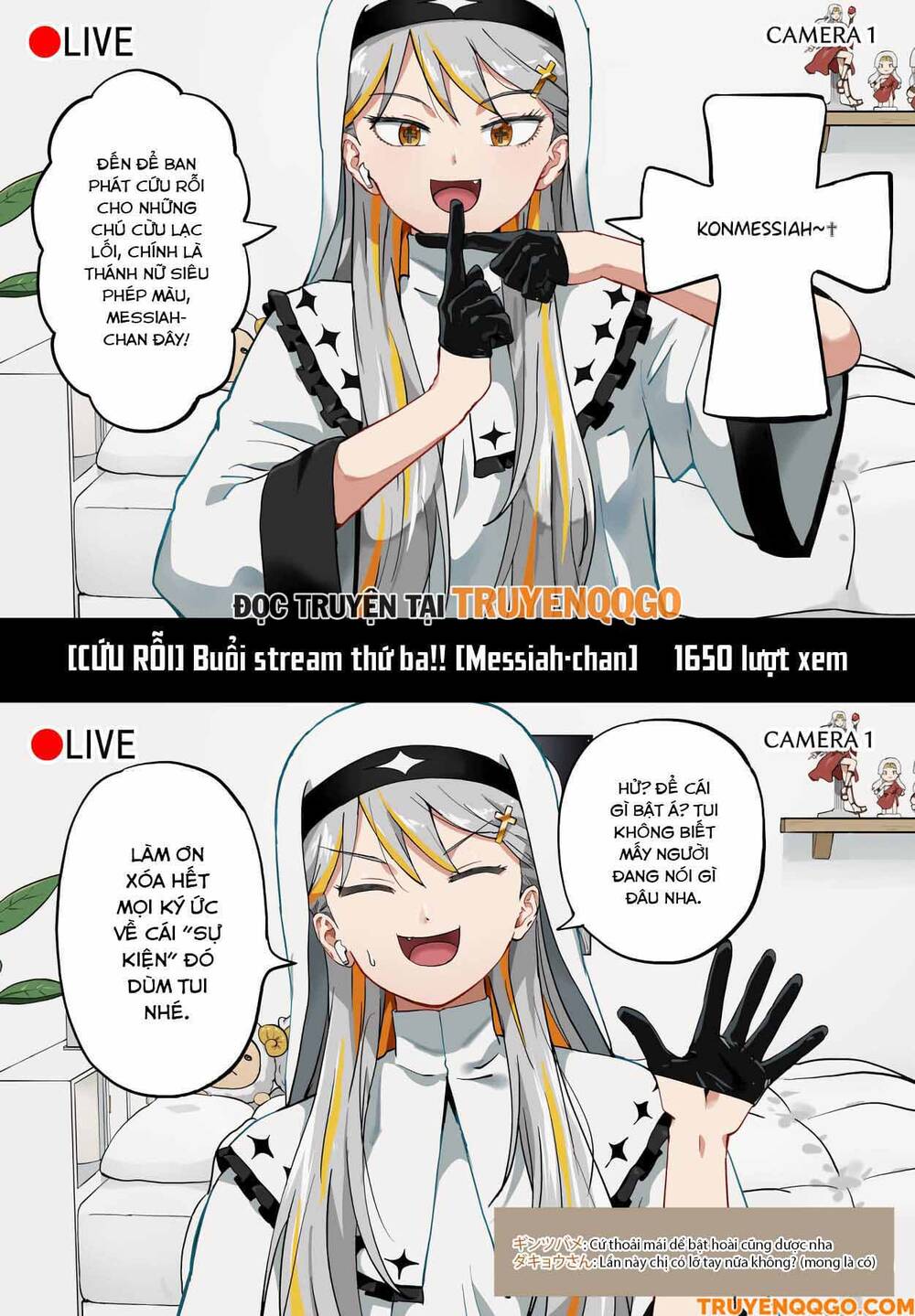 Vtuber Savior ✟ Messiah-Chan Chap 13 - Next Chap 14