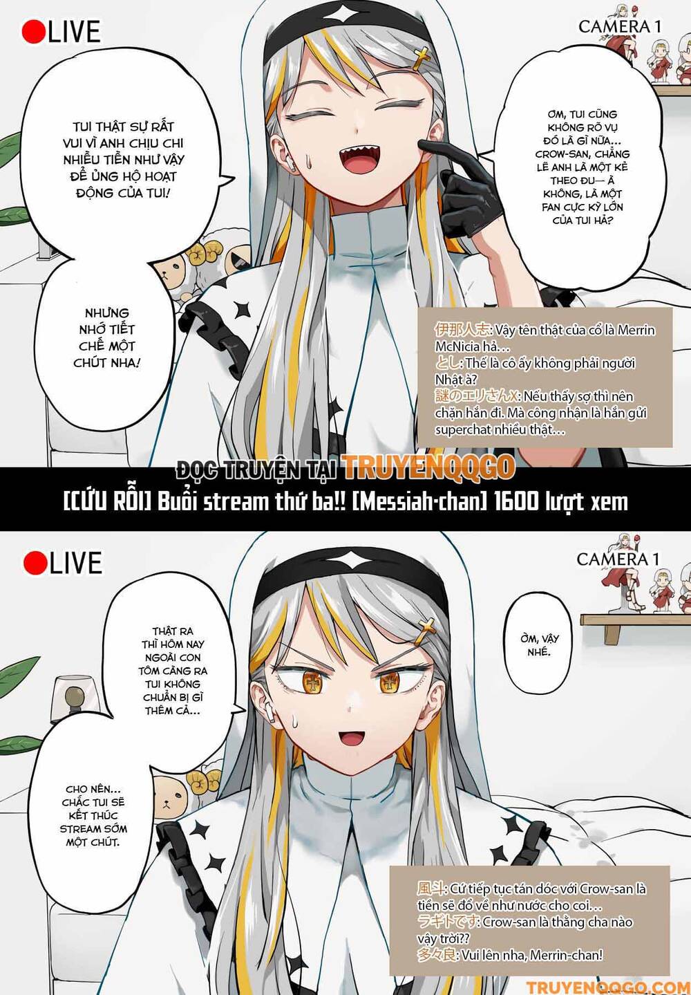 Vtuber Savior ✟ Messiah-Chan Chap 18 - Next Chap 19