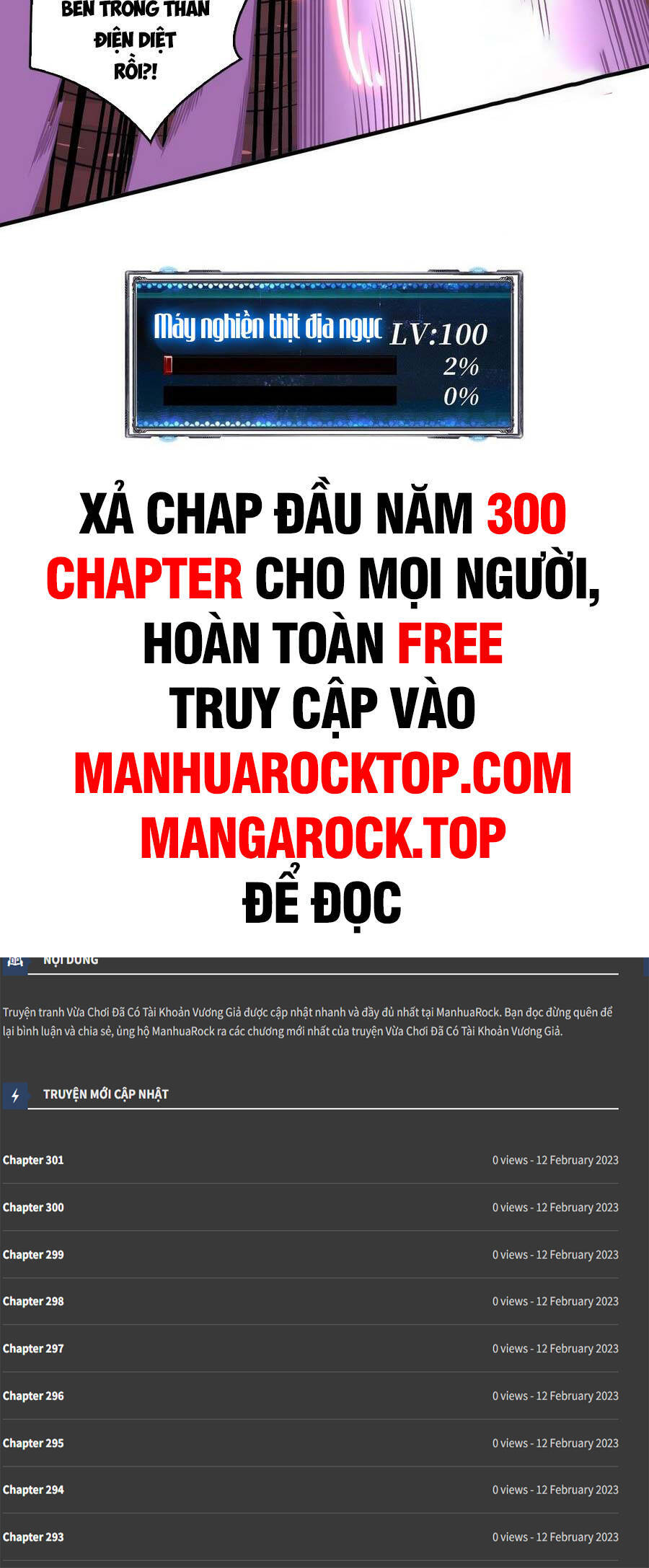 Vừa Chơi Đã Có Tài Khoản Vương Giả Chap 143 - Next Chap 144