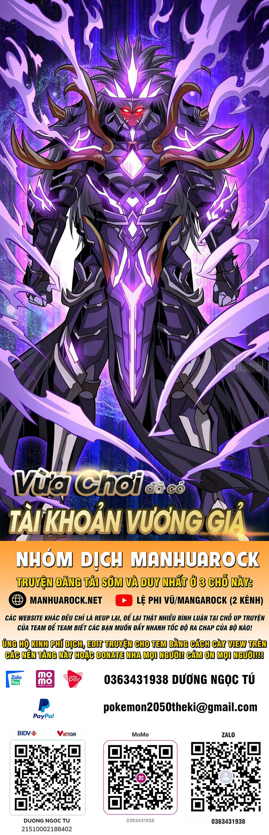 Vừa Chơi Đã Có Tài Khoản Vương Giả Chap 151 - Next Chap 152