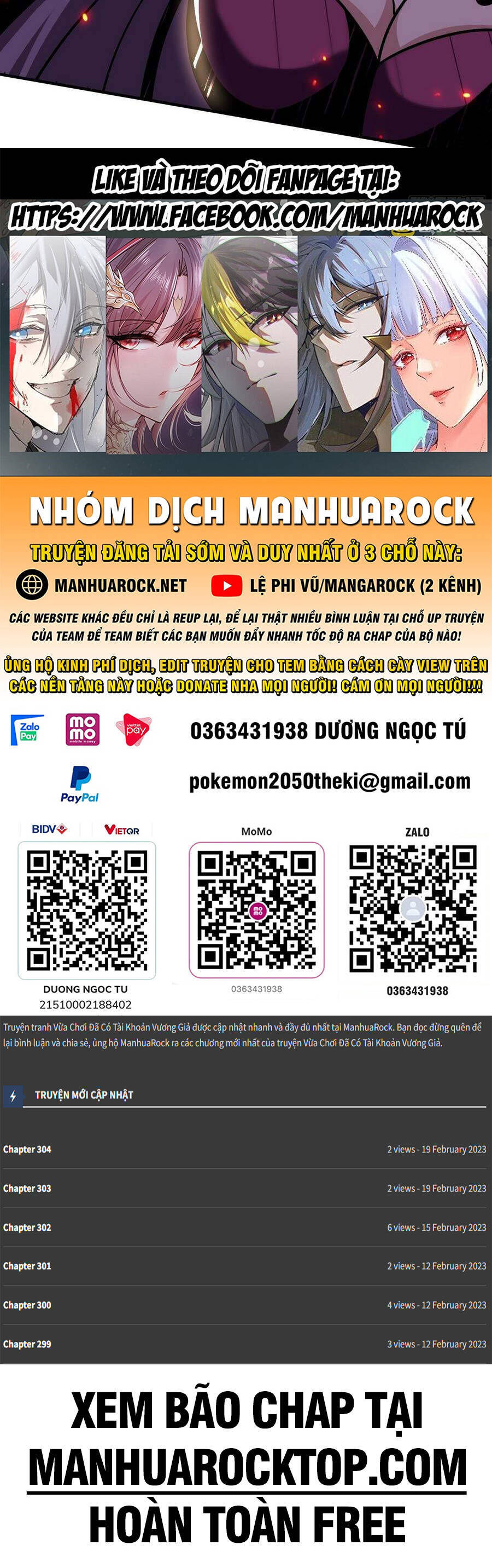 Vừa Chơi Đã Có Tài Khoản Vương Giả Chap 151 - Next Chap 152