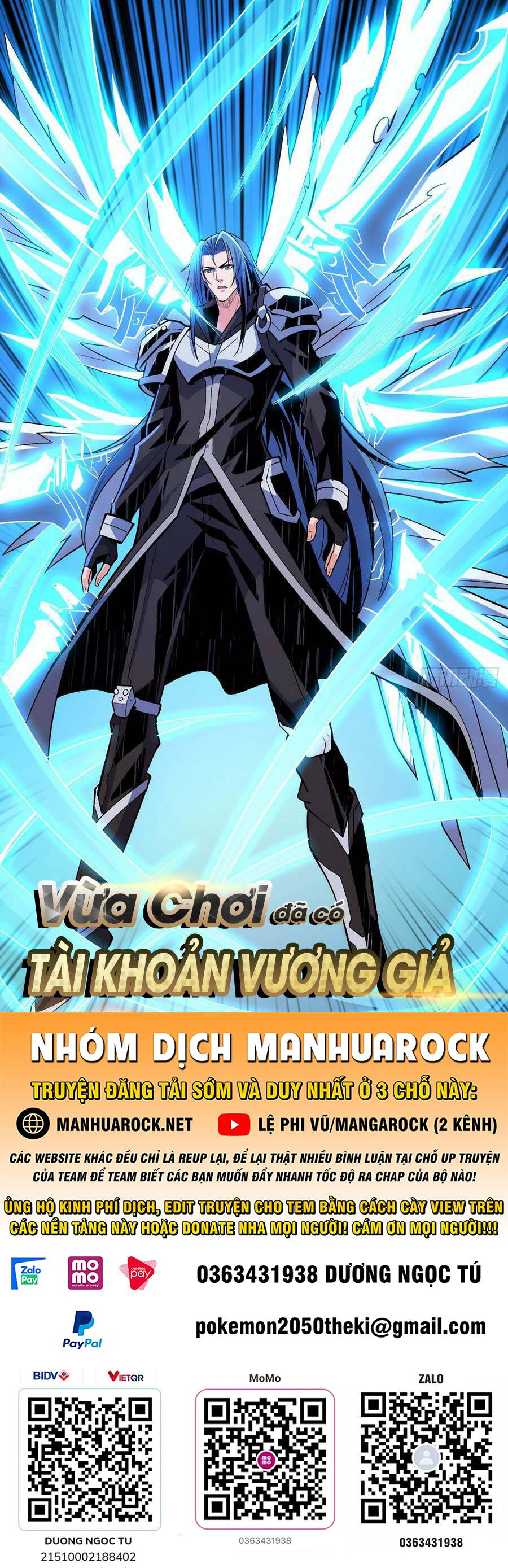 Vừa Chơi Đã Có Tài Khoản Vương Giả Chap 155 - Next Chap 156