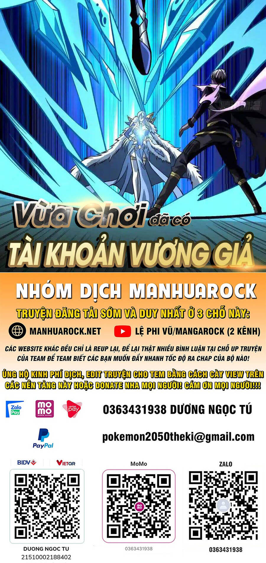 Vừa Chơi Đã Có Tài Khoản Vương Giả Chap 159 - Next Chap 160